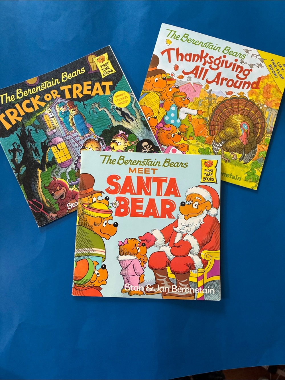 Berenstain Bears - HALLOWEEN, THANKSGIVING, CHRISTMAS